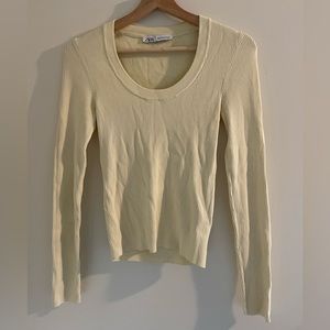 Zara long sleeve t shirt
